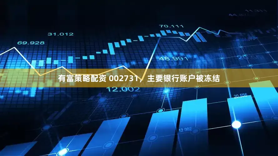 有富策略配资 002731，主要银行账户被冻结
